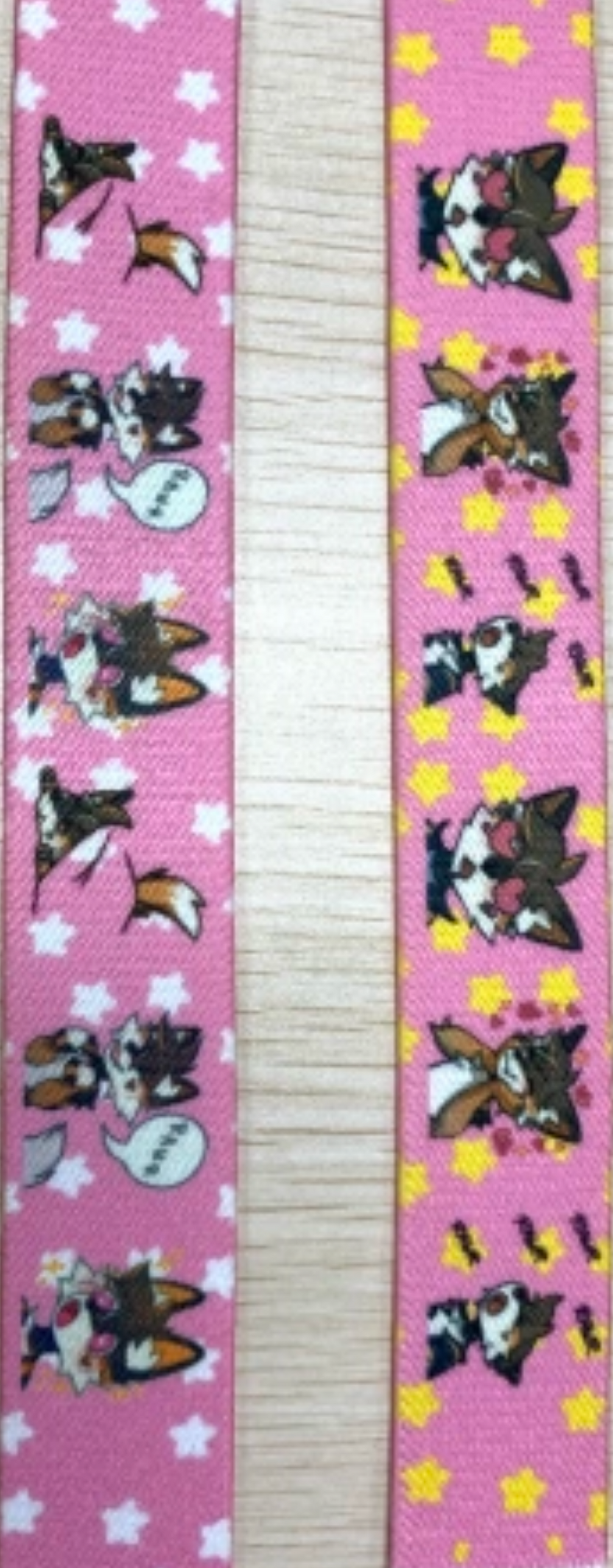 Fif Stretch Band - Stars - Reversible Furry Wristband Bracelet