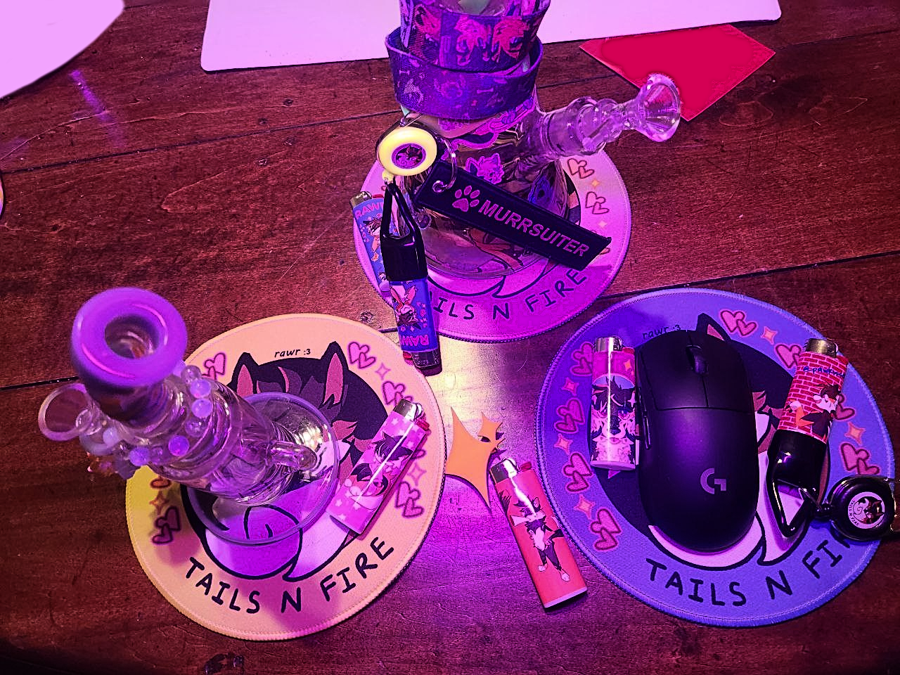 Hypno Glass Mat / Accessory Pad